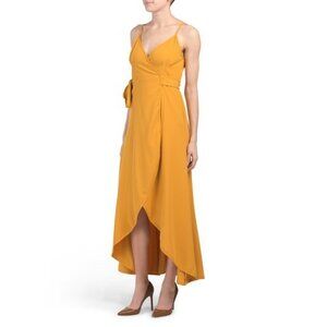 ♡♡ Hutch Petite Monica Wrap Maxi Dress